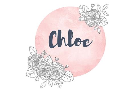 thoughts on the name chloe